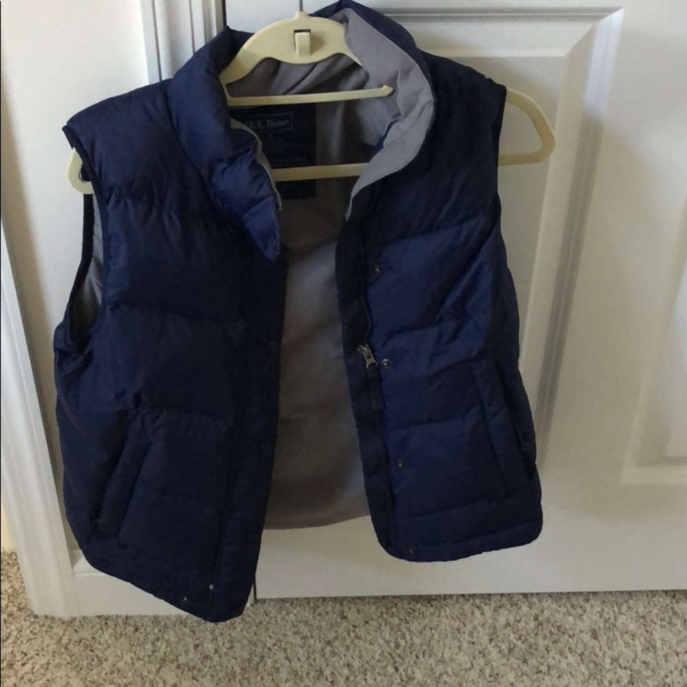 L.L. Bean down vest size SMALL